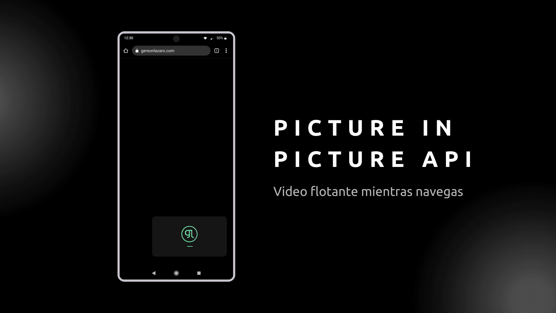 Picture in Picture API: Tus videos flotando mientras navegas